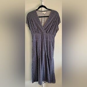 Max Studio Striped Dress Sz S